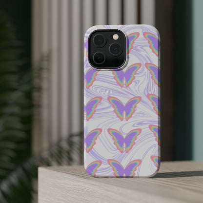 Colorful Butterfly Magnetic Phone Case