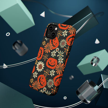 Pumpkin Floral iPhone Case
