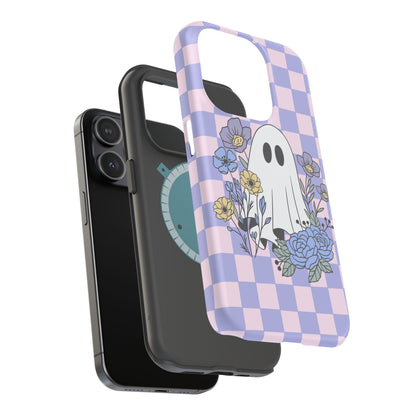 Cute Ghost Floral Phone Case