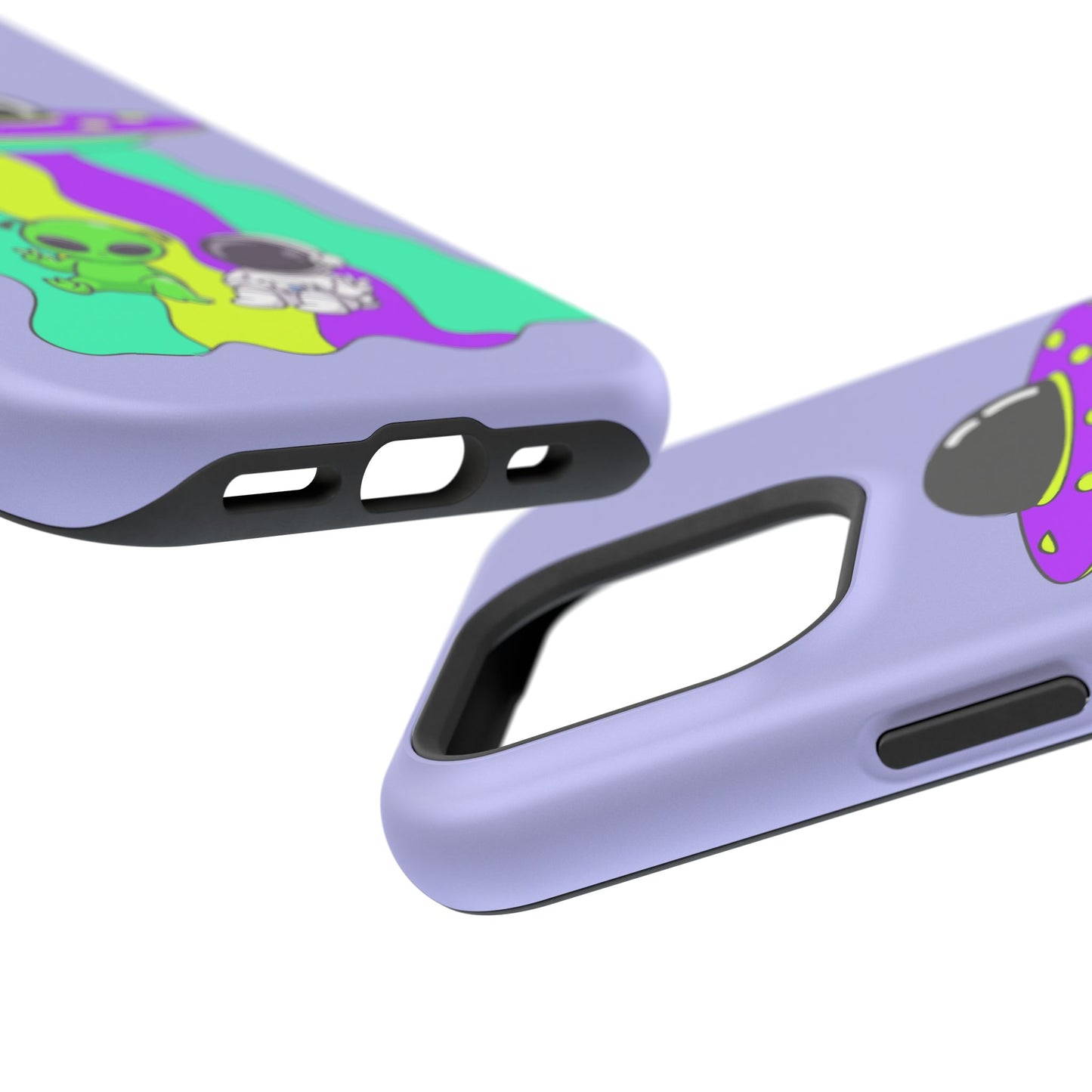 Alien and Astronaut Phone Case