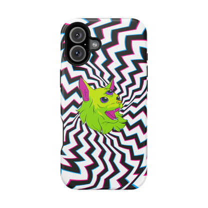 Vibrant Alien Cat Magnetic Phone Cases