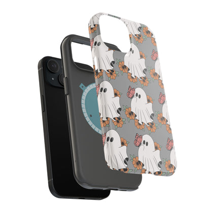 Cute Ghost Floral Phone Case