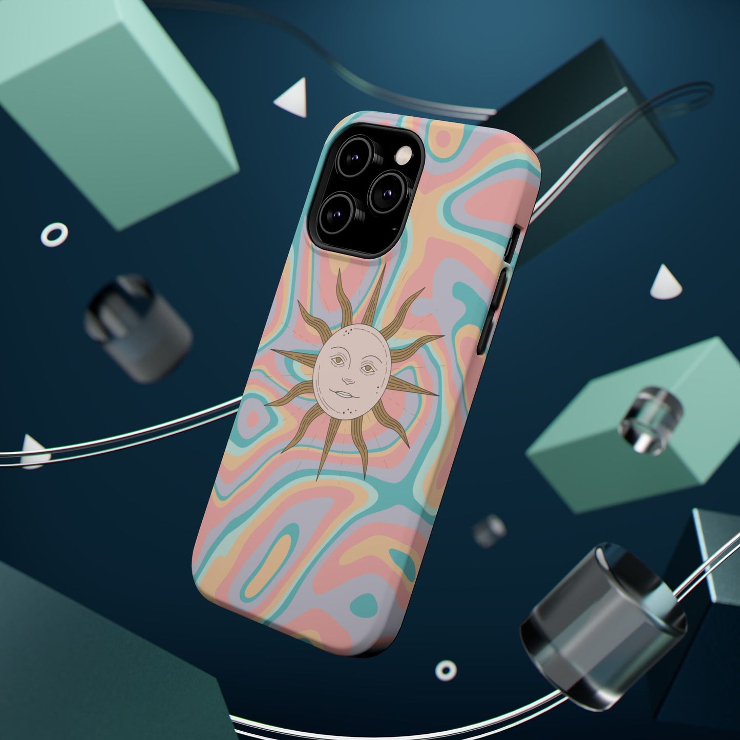 Sun and Waves Phone Case