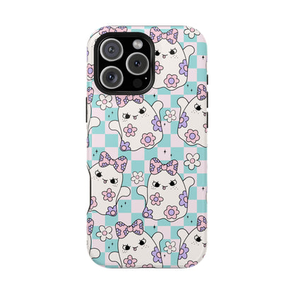 Adorable Ghost Pattern Magnetic Phone Case