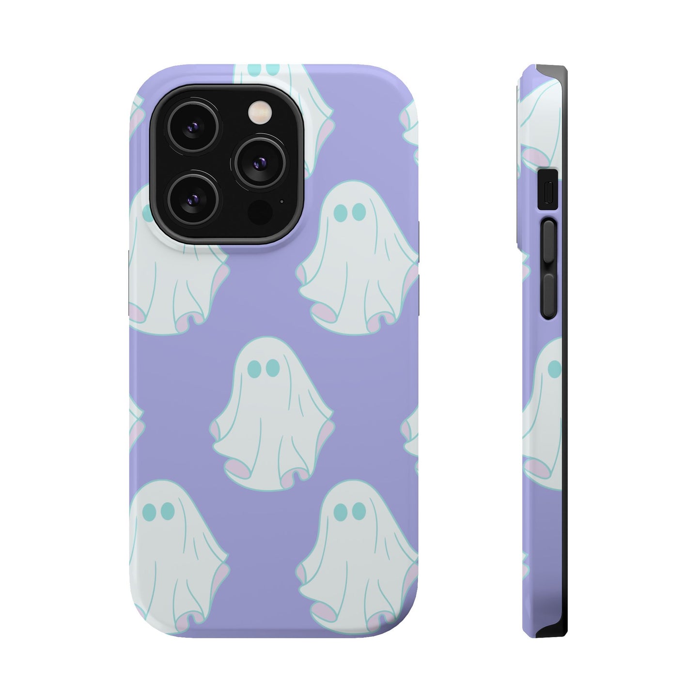 Ghost-Themed Impact-Resistant Phone Case