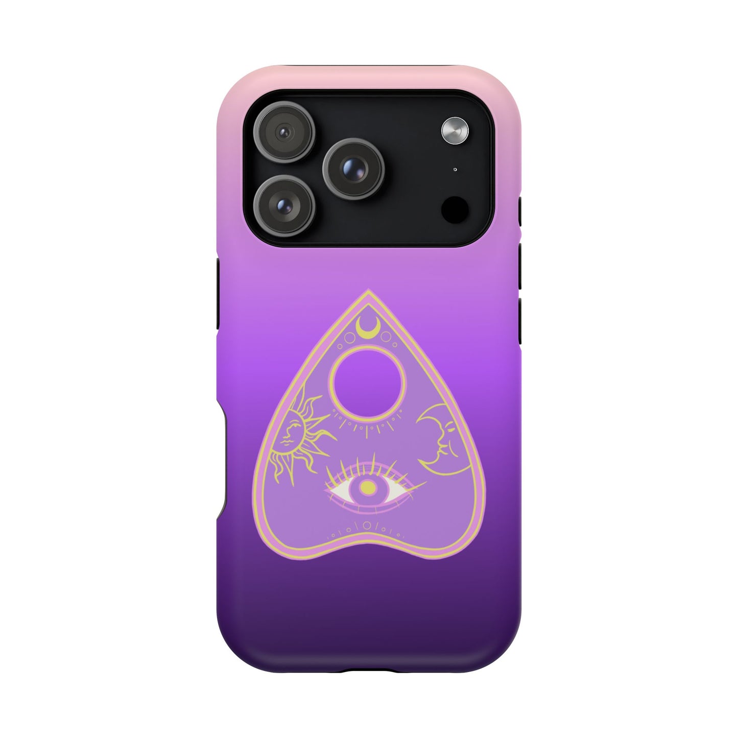 Purple Gradient with Planchette and Celestial Design