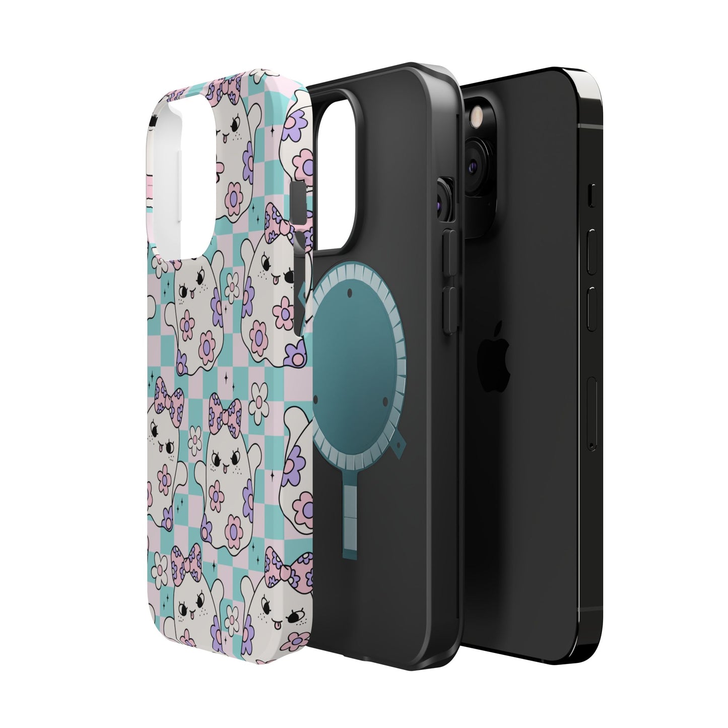 Adorable Ghost Pattern Magnetic Phone Case