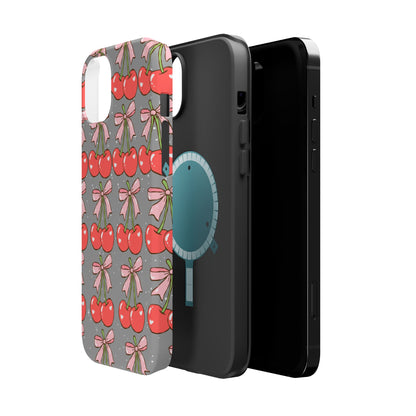 Cherry Bow Magnetic Phone Case
