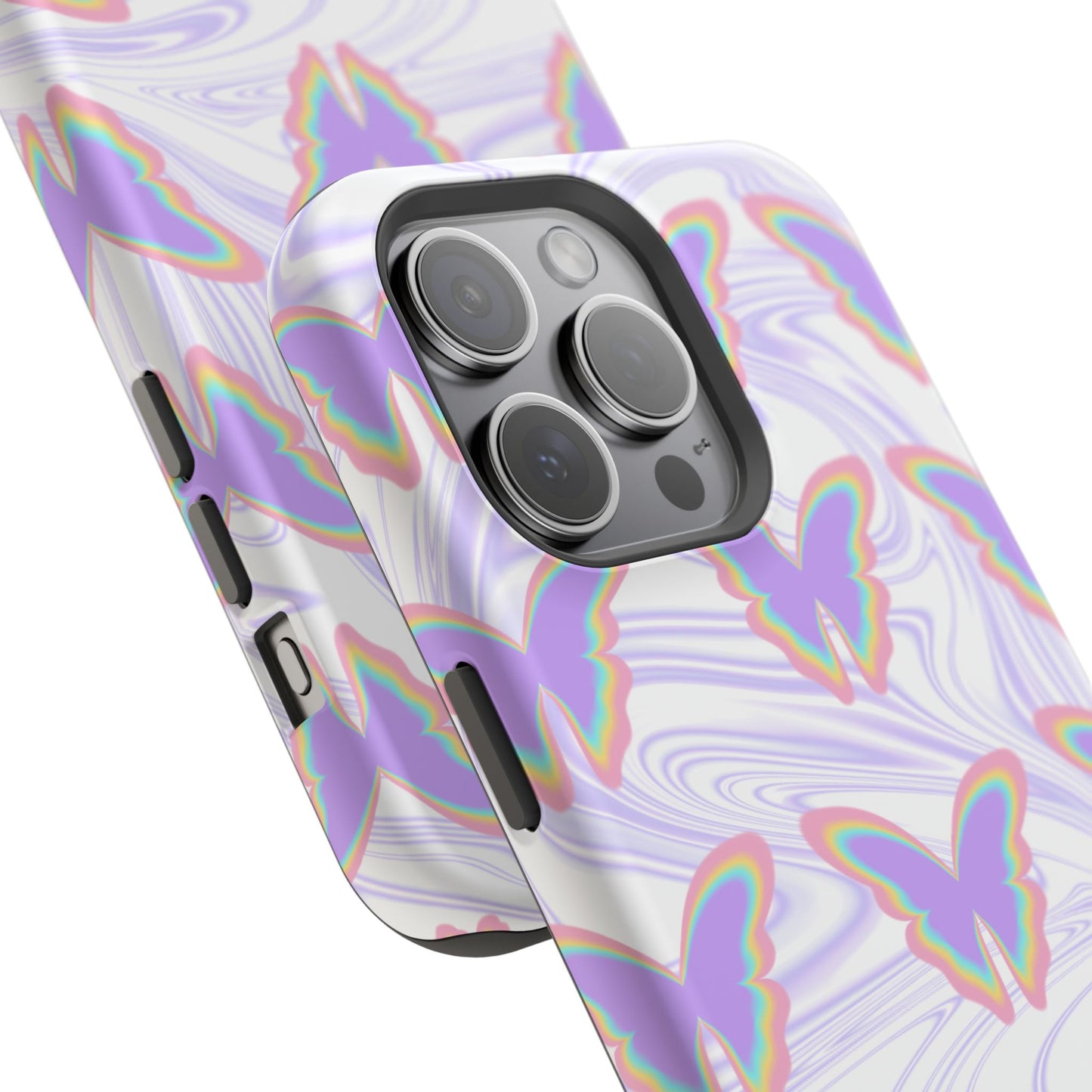 Colorful Butterfly Magnetic Phone Case