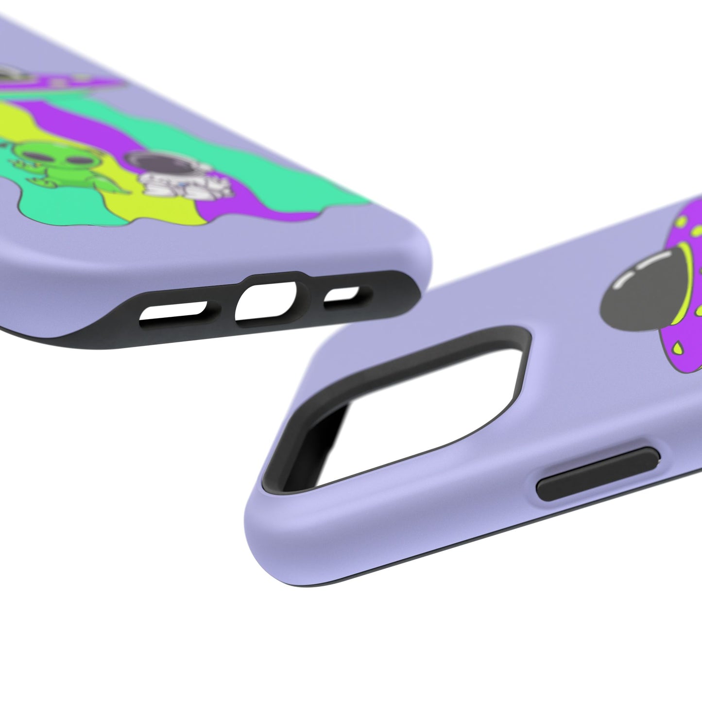 Alien and Astronaut Phone Case
