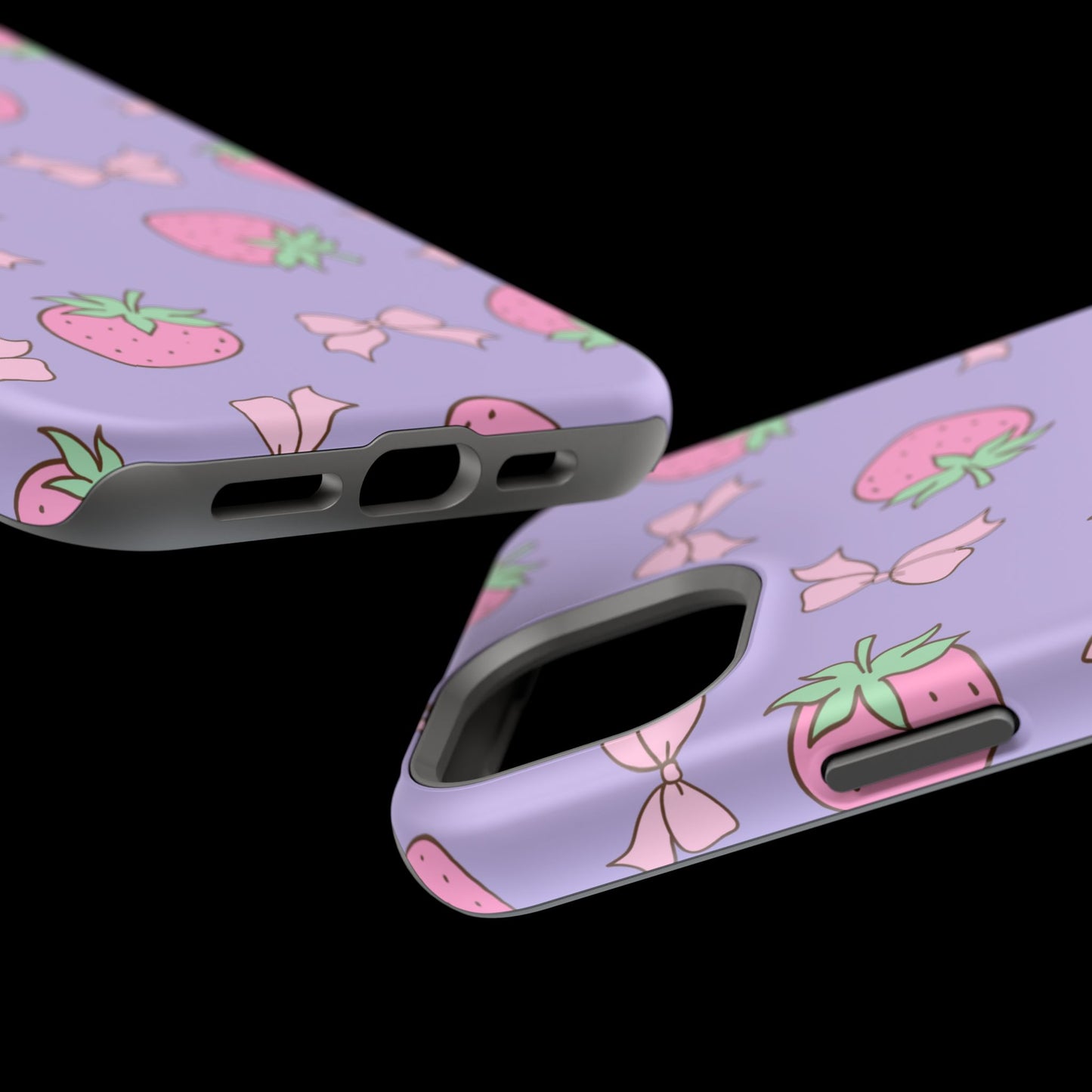 Cute Strawberry Pattern Phone Case