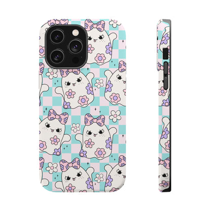 Adorable Ghost Pattern Magnetic Phone Case