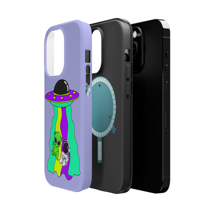 Alien and Astronaut Phone Case