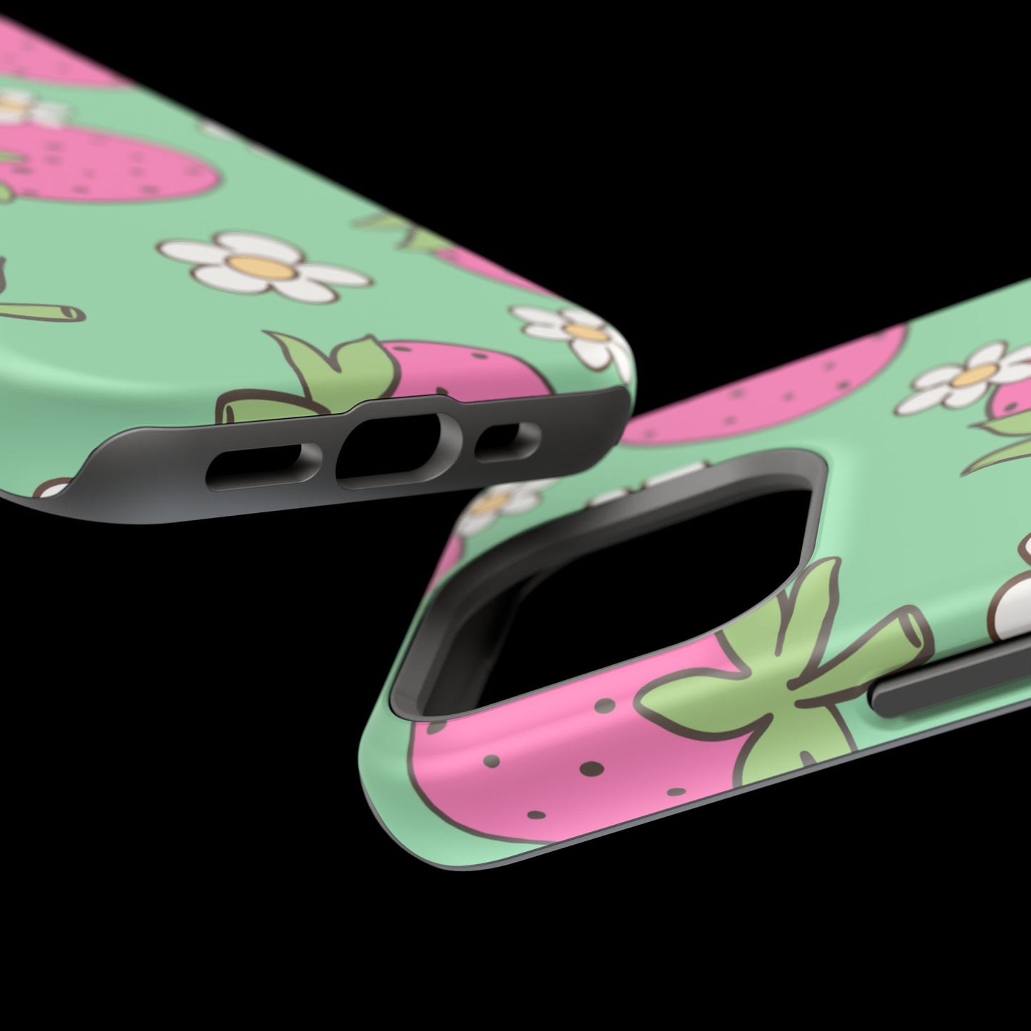 Cute Strawberry Impact-Resistant Phone Case