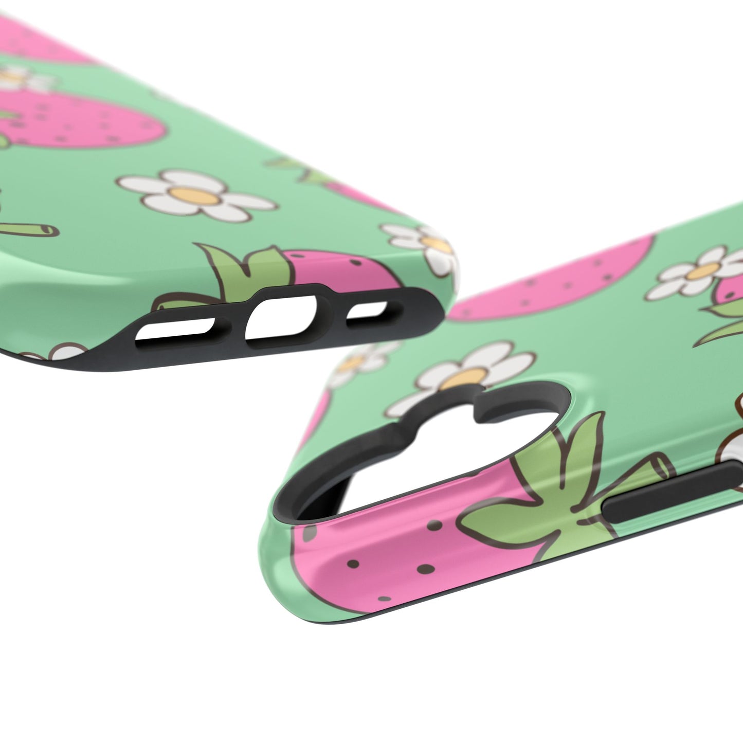Cute Strawberry Impact-Resistant Phone Case