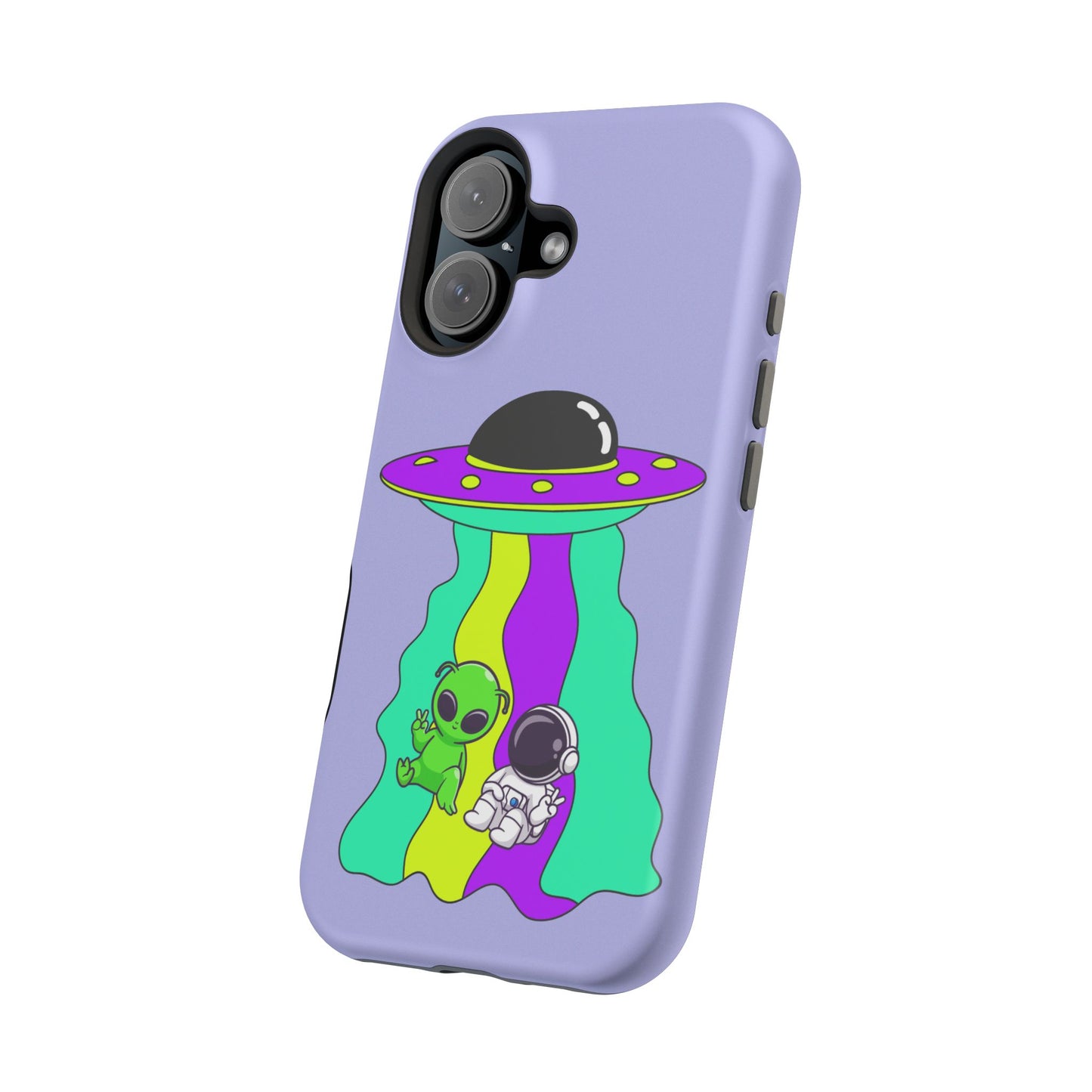 Alien and Astronaut Phone Case