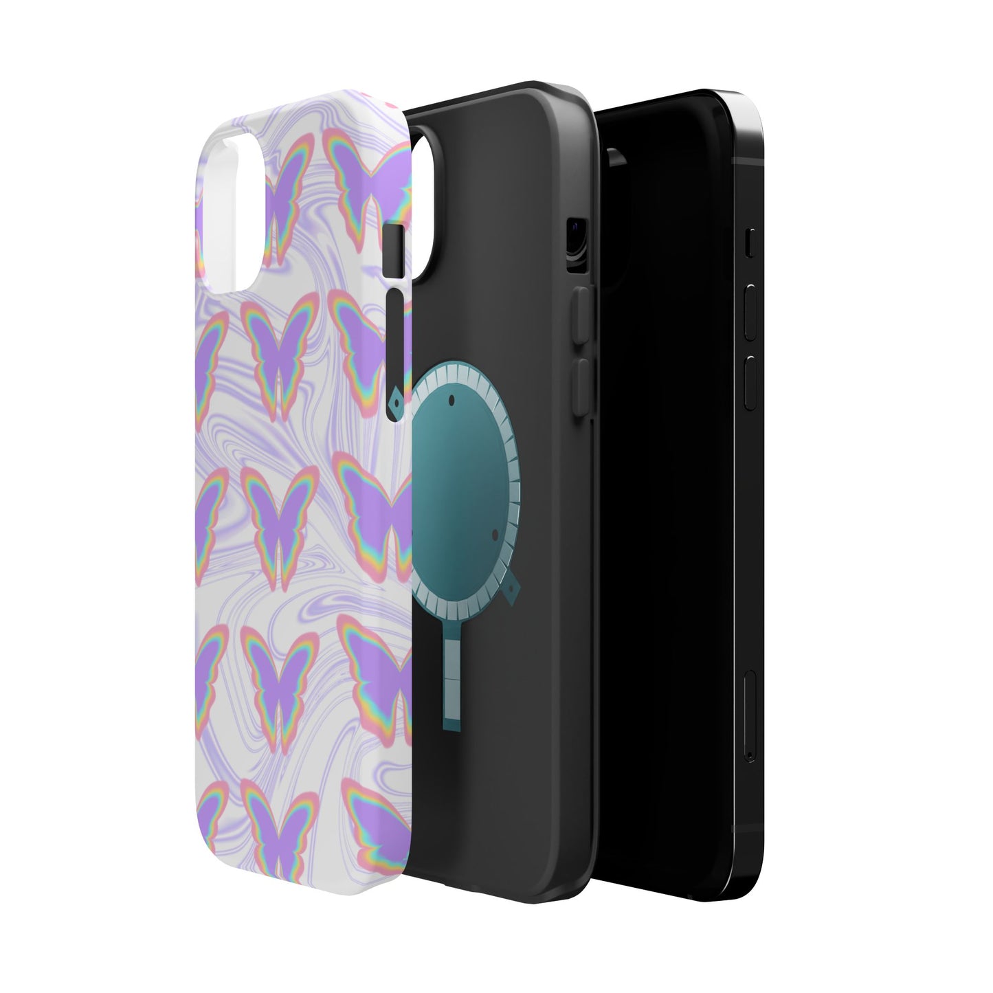 Colorful Butterfly Magnetic Phone Case