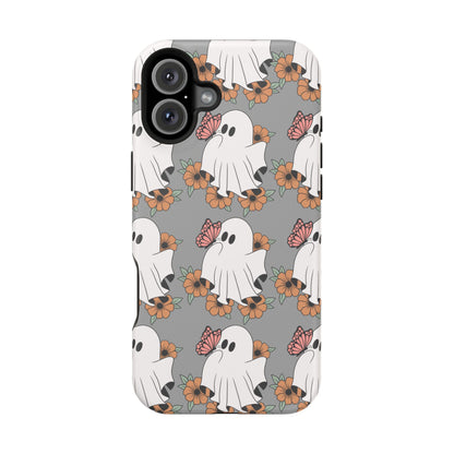 Cute Ghost Floral Phone Case