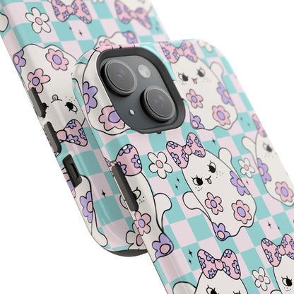 Adorable Ghost Pattern Magnetic Phone Case