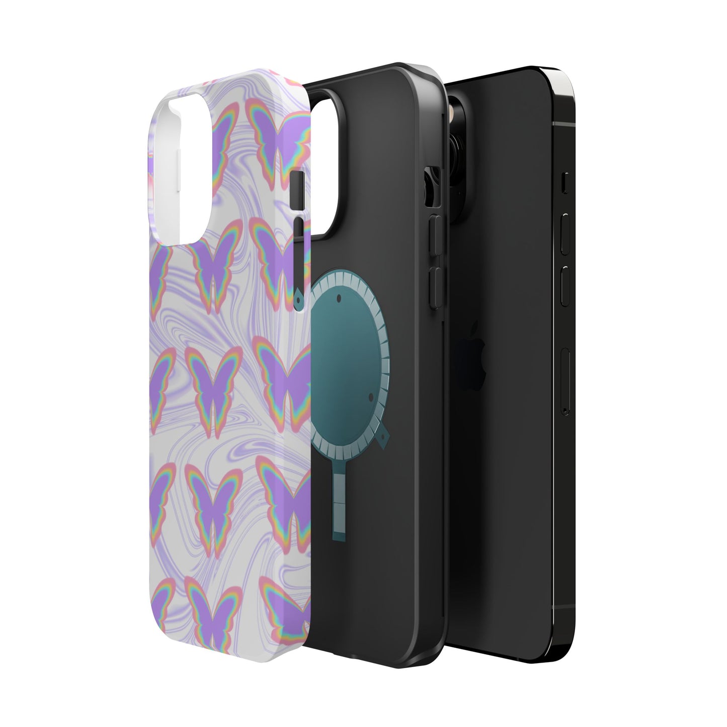 Colorful Butterfly Magnetic Phone Case