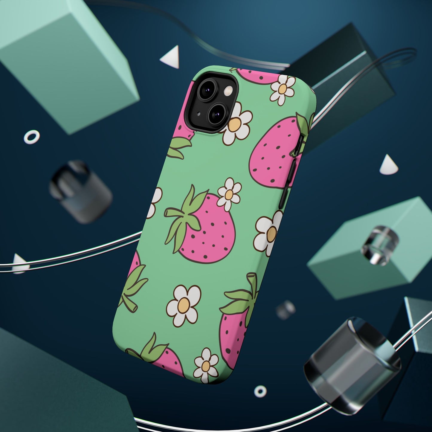 Cute Strawberry Impact-Resistant Phone Case
