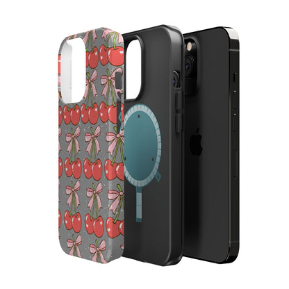 Cherry Bow Magnetic Phone Case