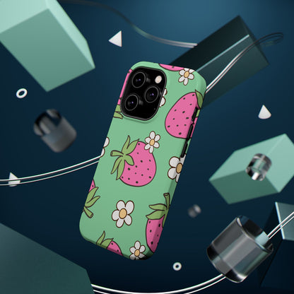 Cute Strawberry Impact-Resistant Phone Case