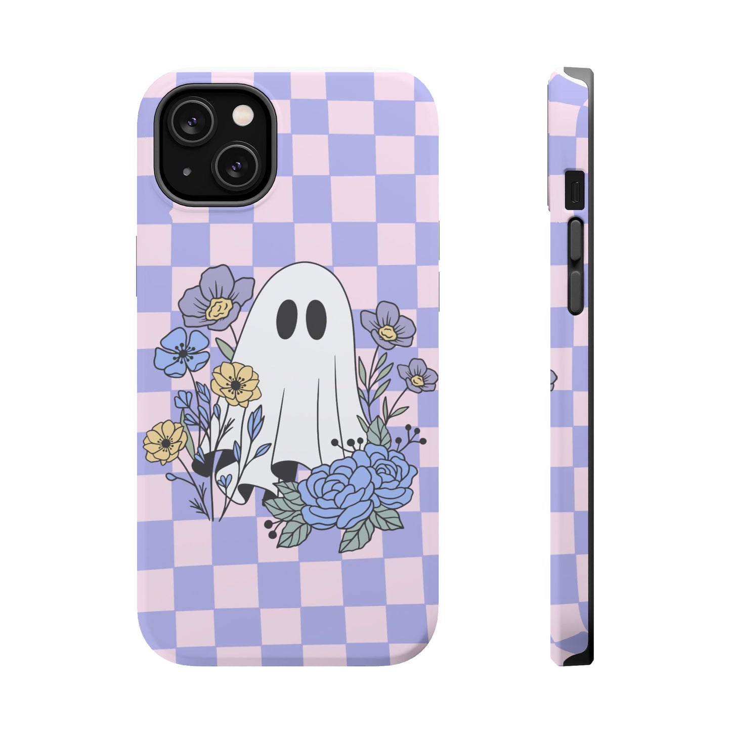 Cute Ghost Floral Phone Case