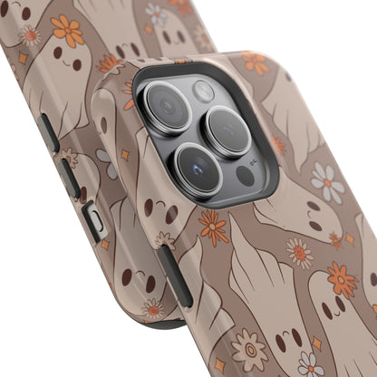Ghostly Floral Magnetic Phone Cases