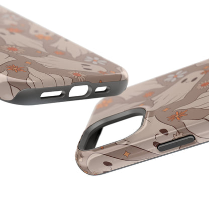Ghostly Floral Magnetic Phone Cases