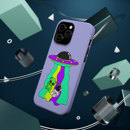 Alien and Astronaut Phone Case