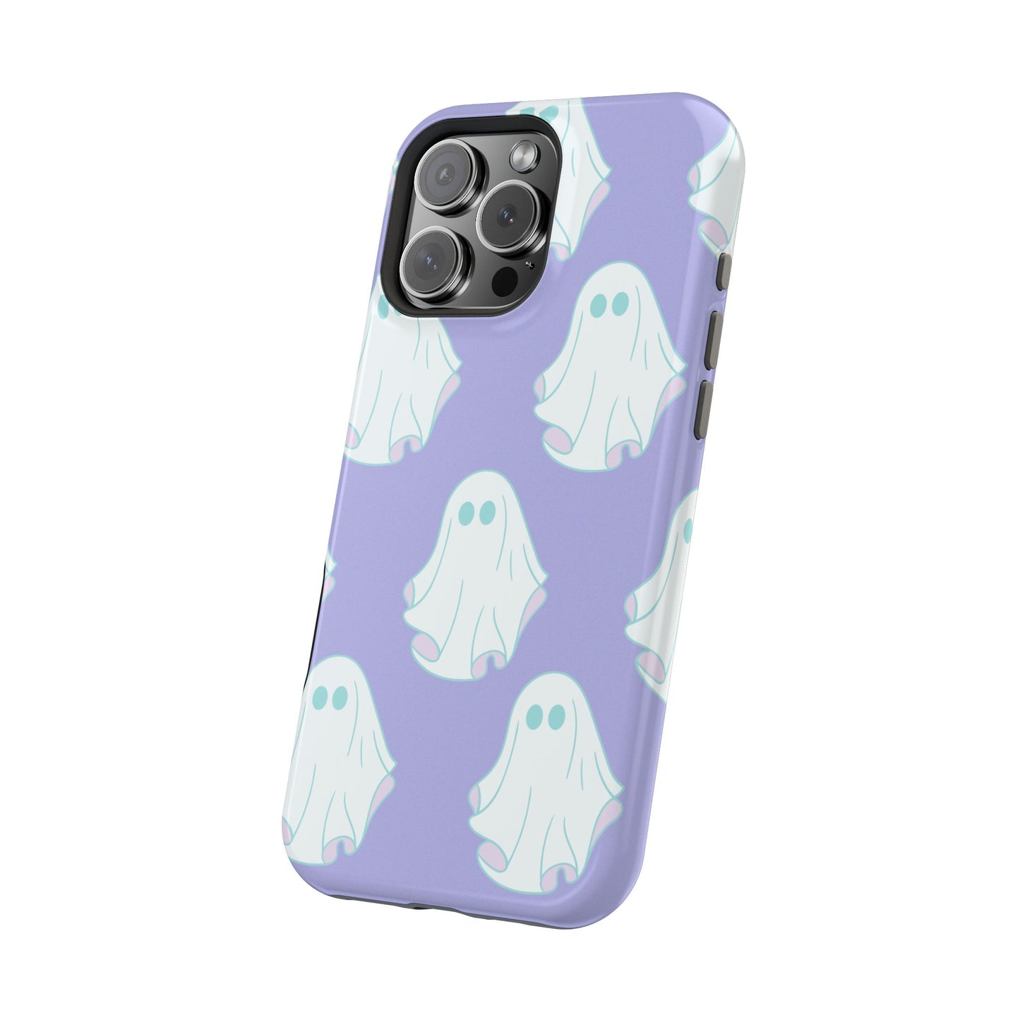 Ghost-Themed Impact-Resistant Phone Case