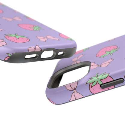 Cute Strawberry Pattern Phone Case