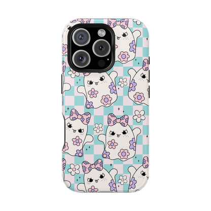 Adorable Ghost Pattern Magnetic Phone Case