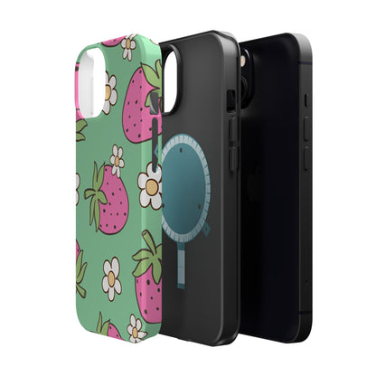 Cute Strawberry Impact-Resistant Phone Case