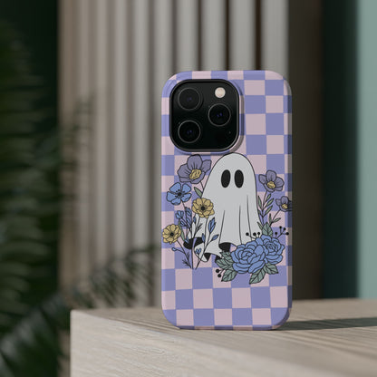 Cute Ghost Floral Phone Case