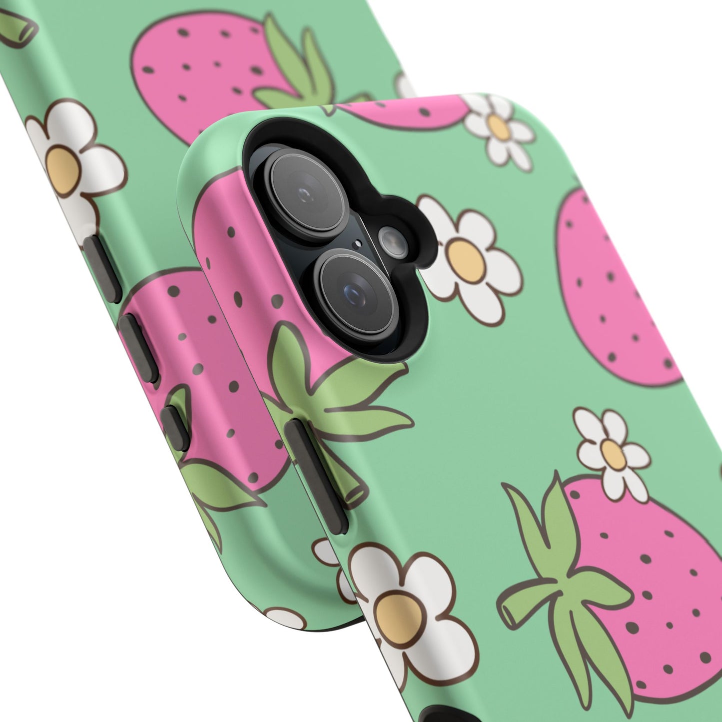 Cute Strawberry Impact-Resistant Phone Case