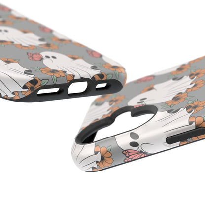 Cute Ghost Floral Phone Case