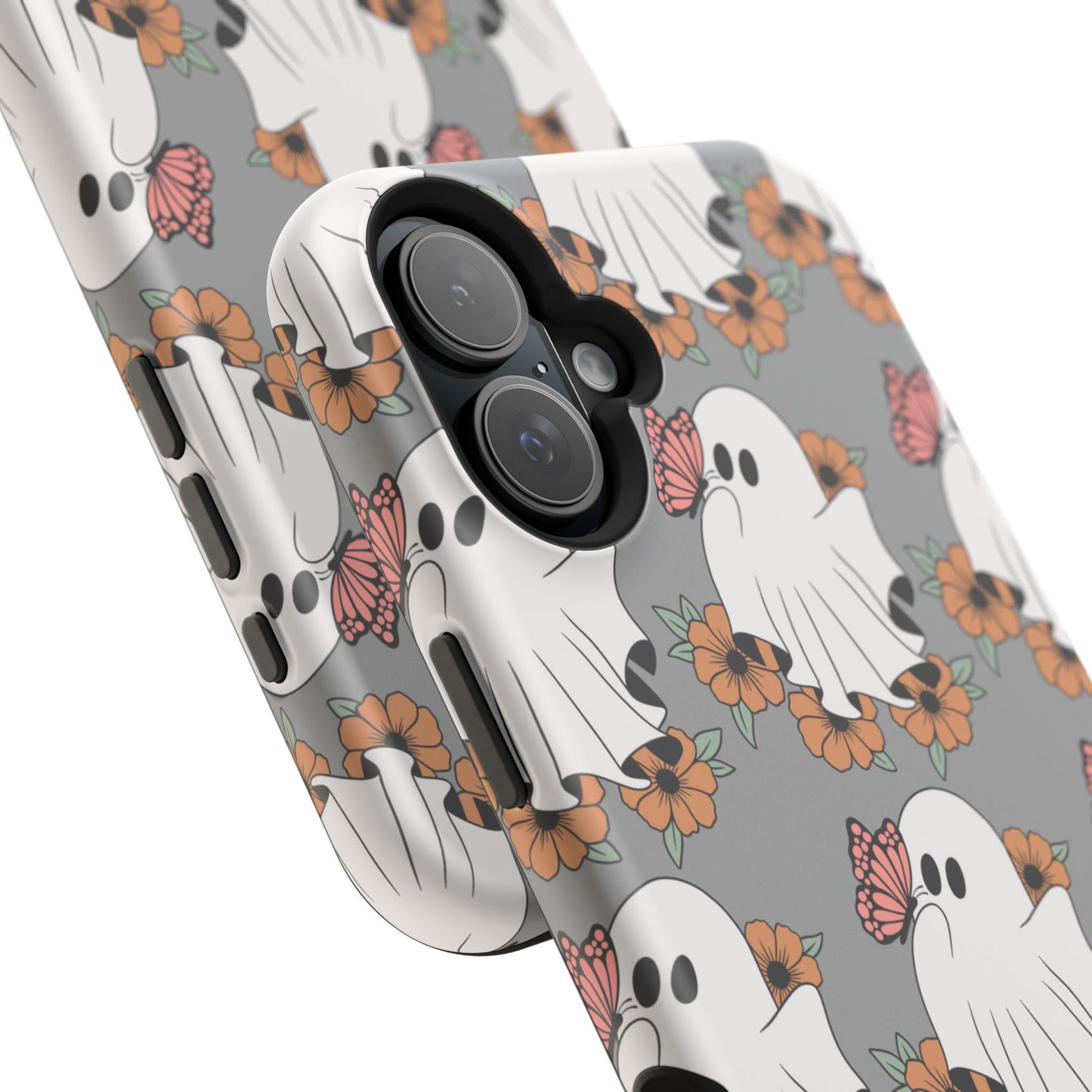 Cute Ghost Floral Phone Case