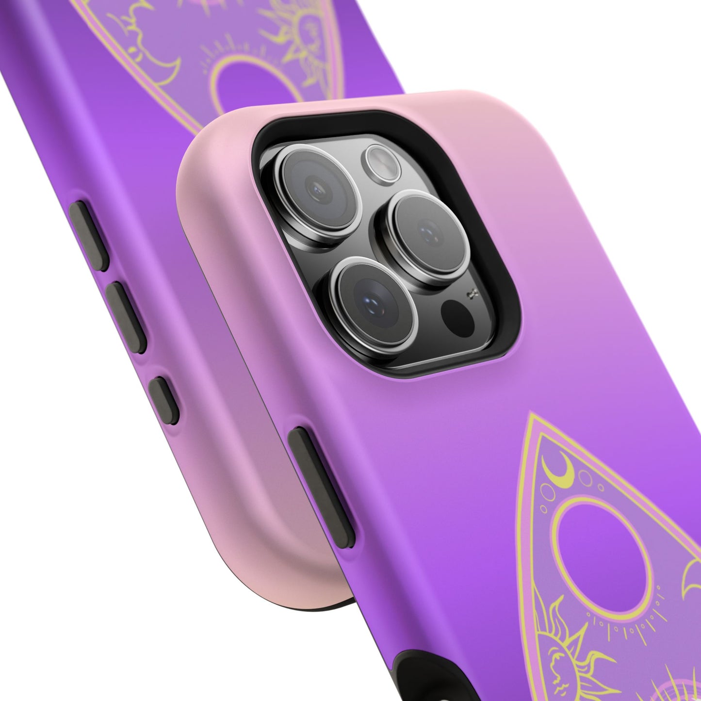 Purple Gradient with Planchette and Celestial Design