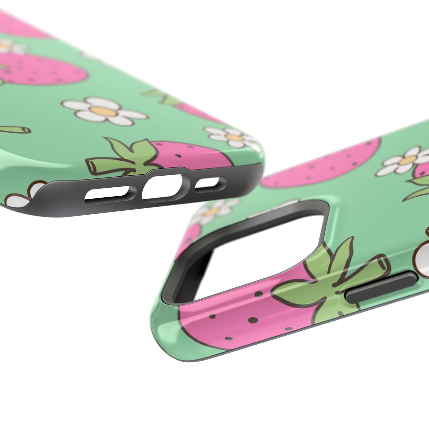 Cute Strawberry Impact-Resistant Phone Case