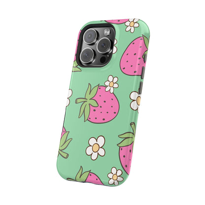 Cute Strawberry Impact-Resistant Phone Case