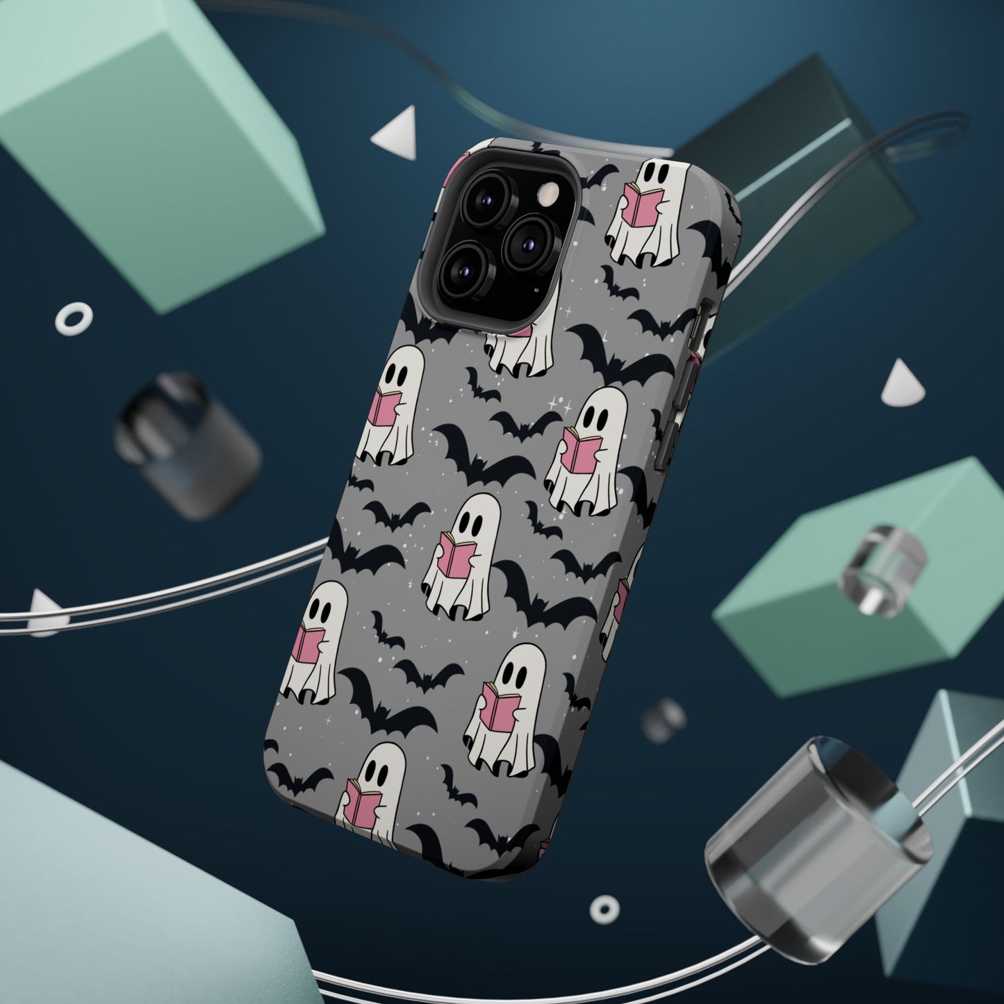 Ghostly Bat Phone Cases