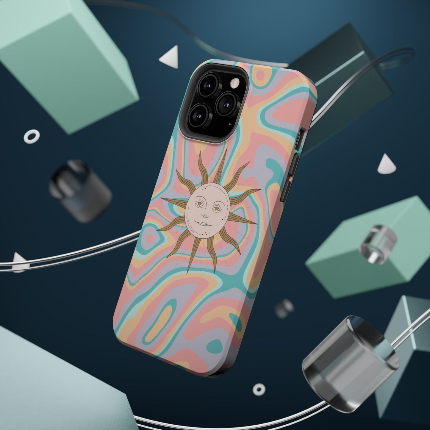 Sun and Waves Phone Case