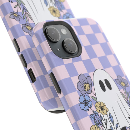 Cute Ghost Floral Phone Case