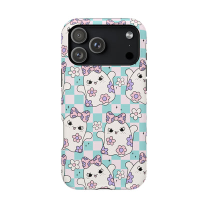 Adorable Ghost Pattern Magnetic Phone Case