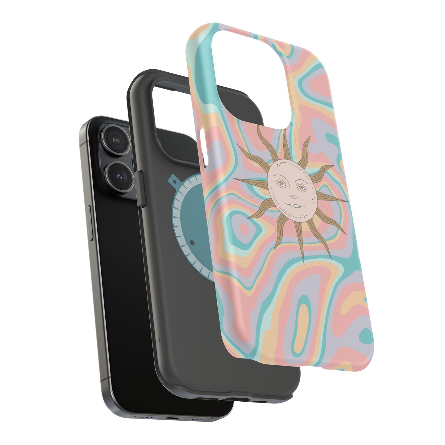 Sun and Waves Phone Case