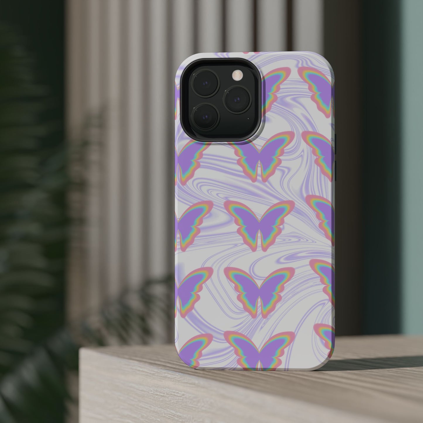 Colorful Butterfly Magnetic Phone Case