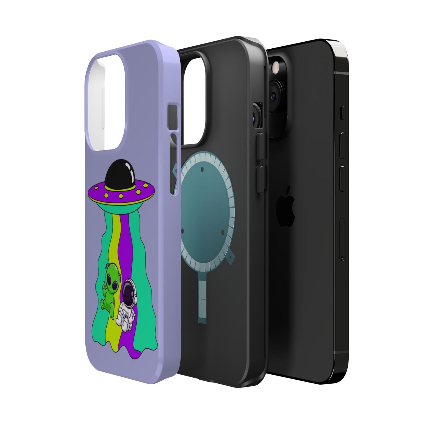 Alien and Astronaut Phone Case