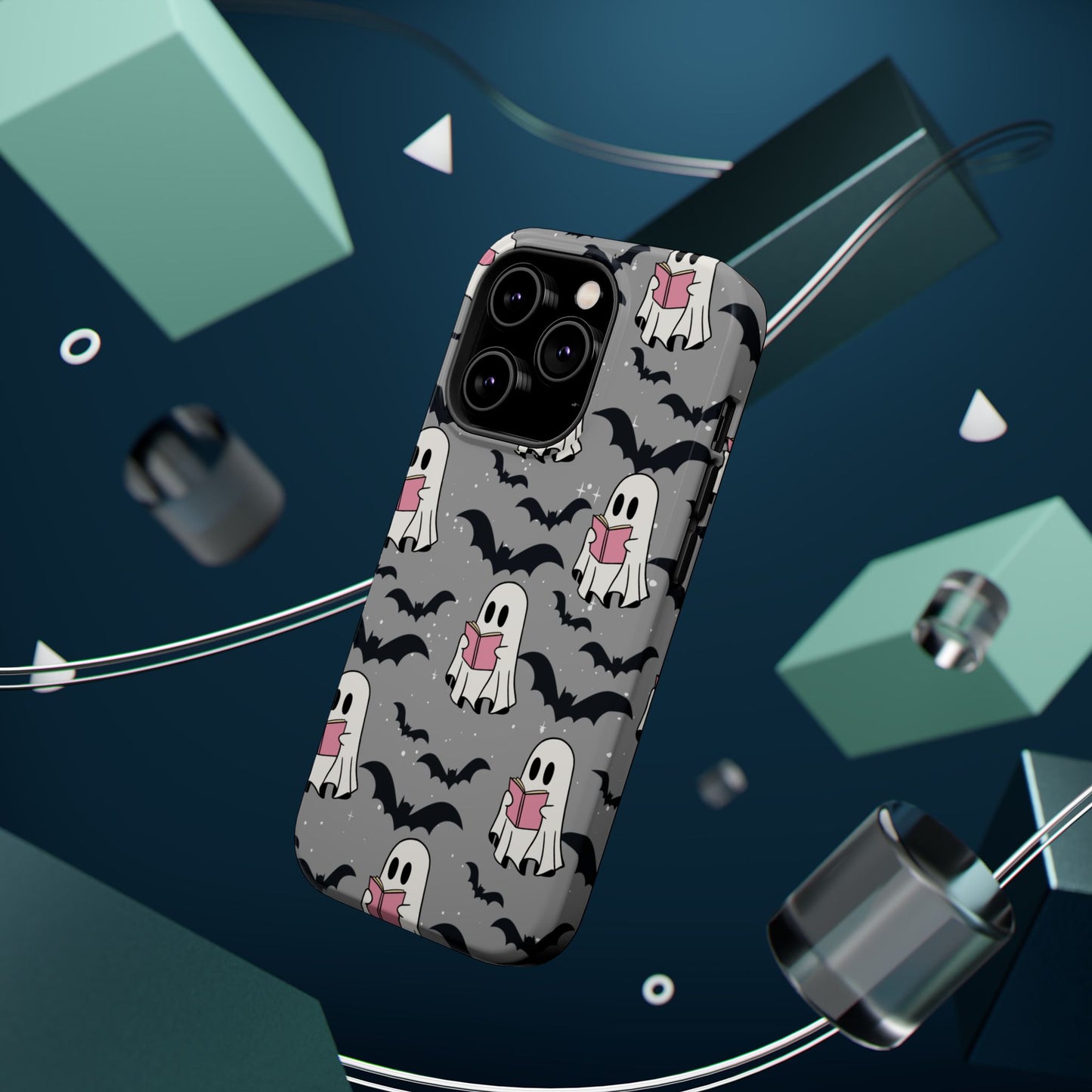 Ghostly Bat Phone Cases